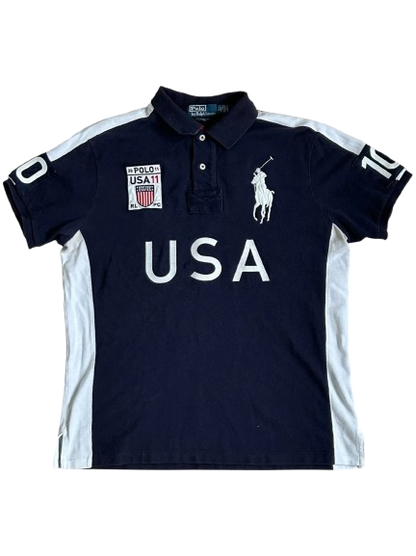USA RL Polo T-Shirt Navy