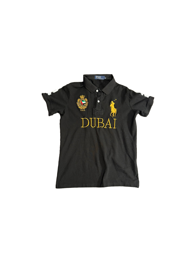 Dubai Black RL Polo T-Shirt