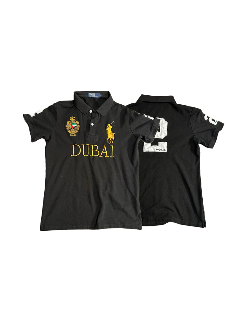 Dubai Black RL Polo T-Shirt