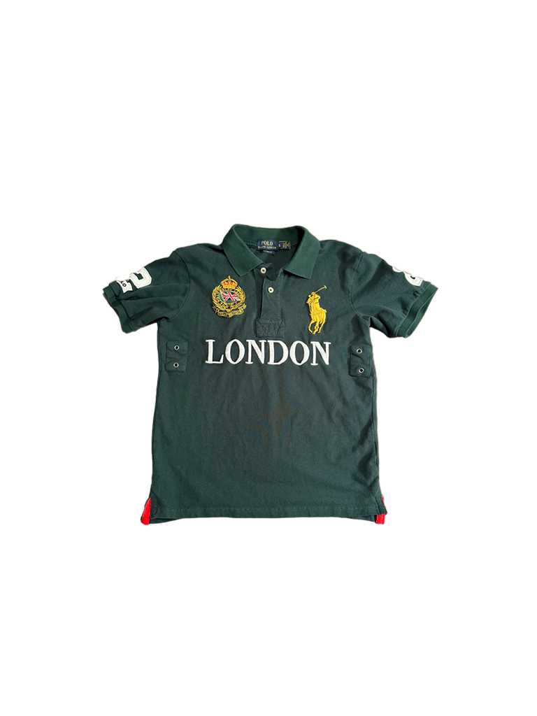 London Green RL Polo T-Shirt