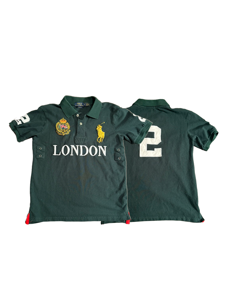London Green RL Polo T-Shirt