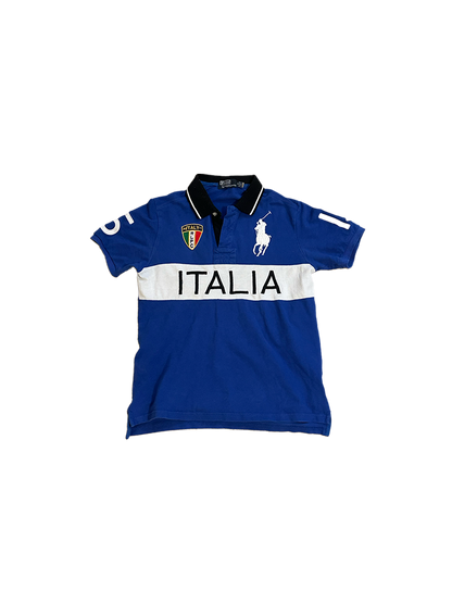 Italia Blue RL Polo T-Shirt