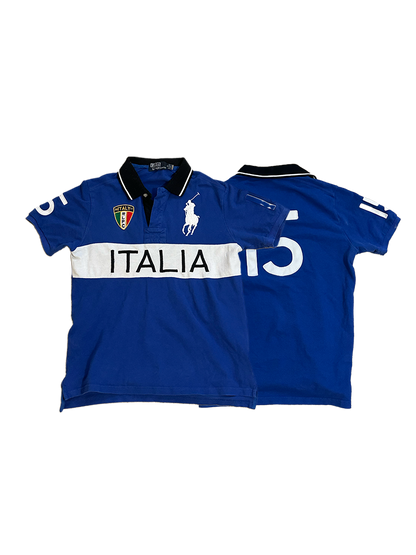 Italia Blue RL Polo T-Shirt