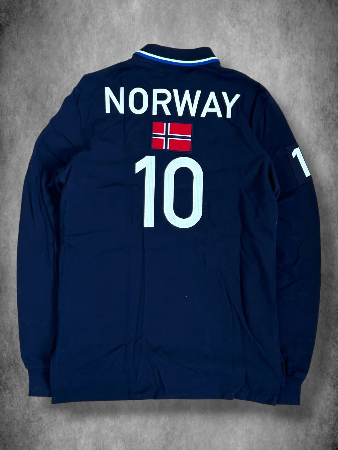 Polo Ralph Lauren Big Pony "NORWAY" Country Long Sleeve Polo