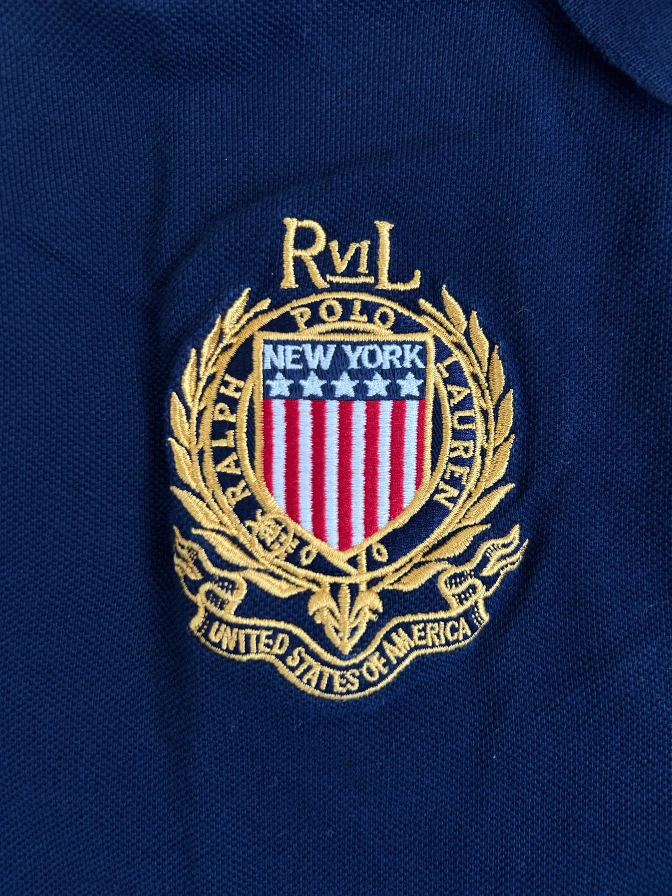 Polo Ralph Lauren Big Pony "NEW YORK" City Polo Navy