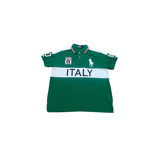 Italy RL Polo T-Shirt Green
