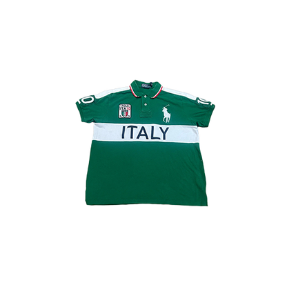 Italy RL Polo T-Shirt Green