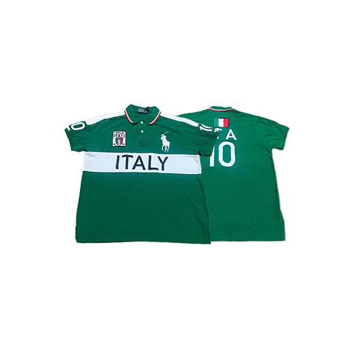 Italy RL Polo T-Shirt Green