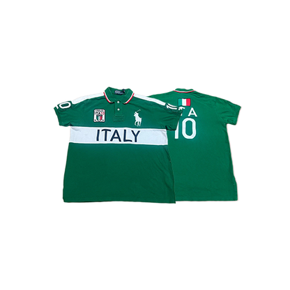 Italy RL Polo T-Shirt Green