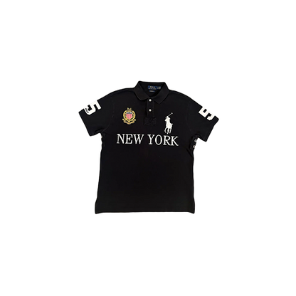 New York RL Polo T-Shirt Black