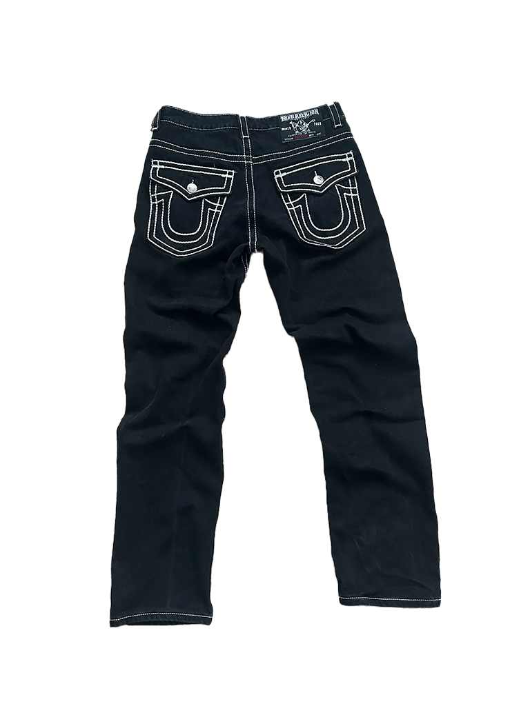 True Religion Ricky Super T Jeans Black